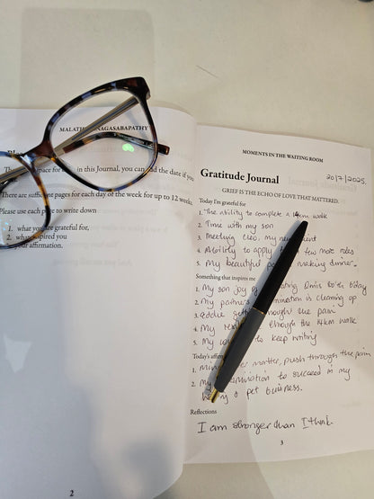 Moments in the Waiting Room: A Gratitude Journal