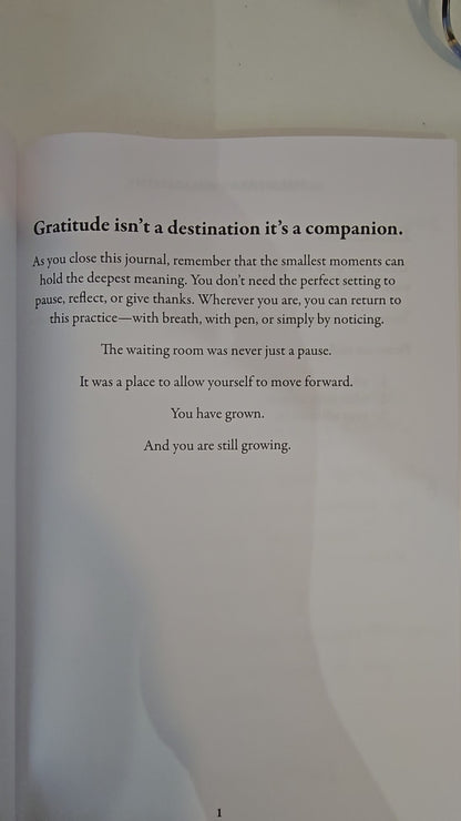 Moments in the Waiting Room: A Gratitude Journal
